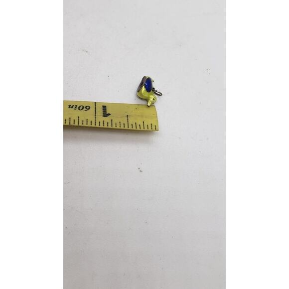 Vintage Charm Decoy Carnival Rubber Duck Sterling Silver & Enamel SUPER RARE - Picture 8 of 8